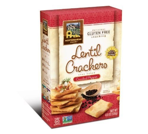 Cracked Pepper Crackers Mediterranean Style 6-Pack