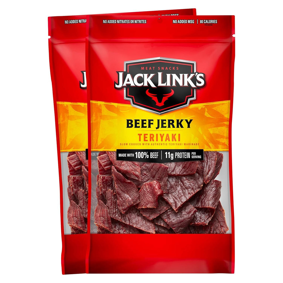 Teriyaki Beef Jerky High-Protein Gluten-Free Snack