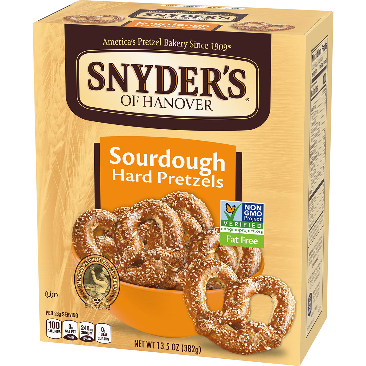 Sourdough Hard Pretzels Classic Crunch 12-Pack