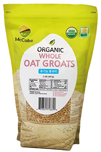 Organic Oat Groats Whole Grain High-Fiber Breakfast