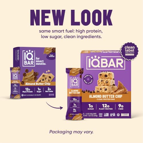 Plant Protein Bars Low-Carb High-Fiber Snack