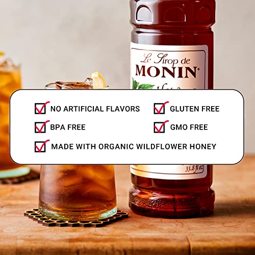 Hot Honey Syrup Sweet and Spicy 1 Liter 4-Pack