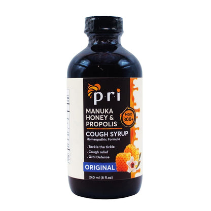 Natural Cough Syrup with Manuka Honey and Propolis