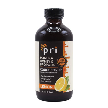 Natural Cough Syrup with Manuka Honey and Propolis