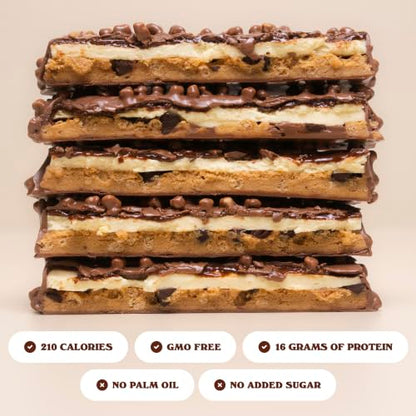 Chocolate Protein Bars High-Protein On-the-Go Snack