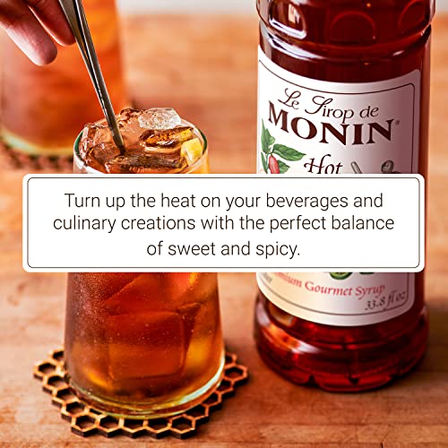 Hot Honey Syrup Sweet and Spicy 1 Liter 4-Pack