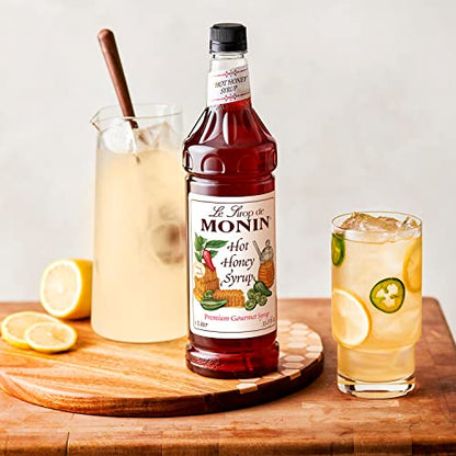 Hot Honey Syrup Sweet and Spicy 1 Liter 4-Pack
