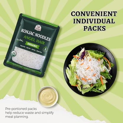 Organic Konjac Shirataki Noodles 3-Variety Pack