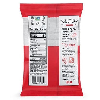 Small Batch Potato Chips Gluten-Free and Non-GMO