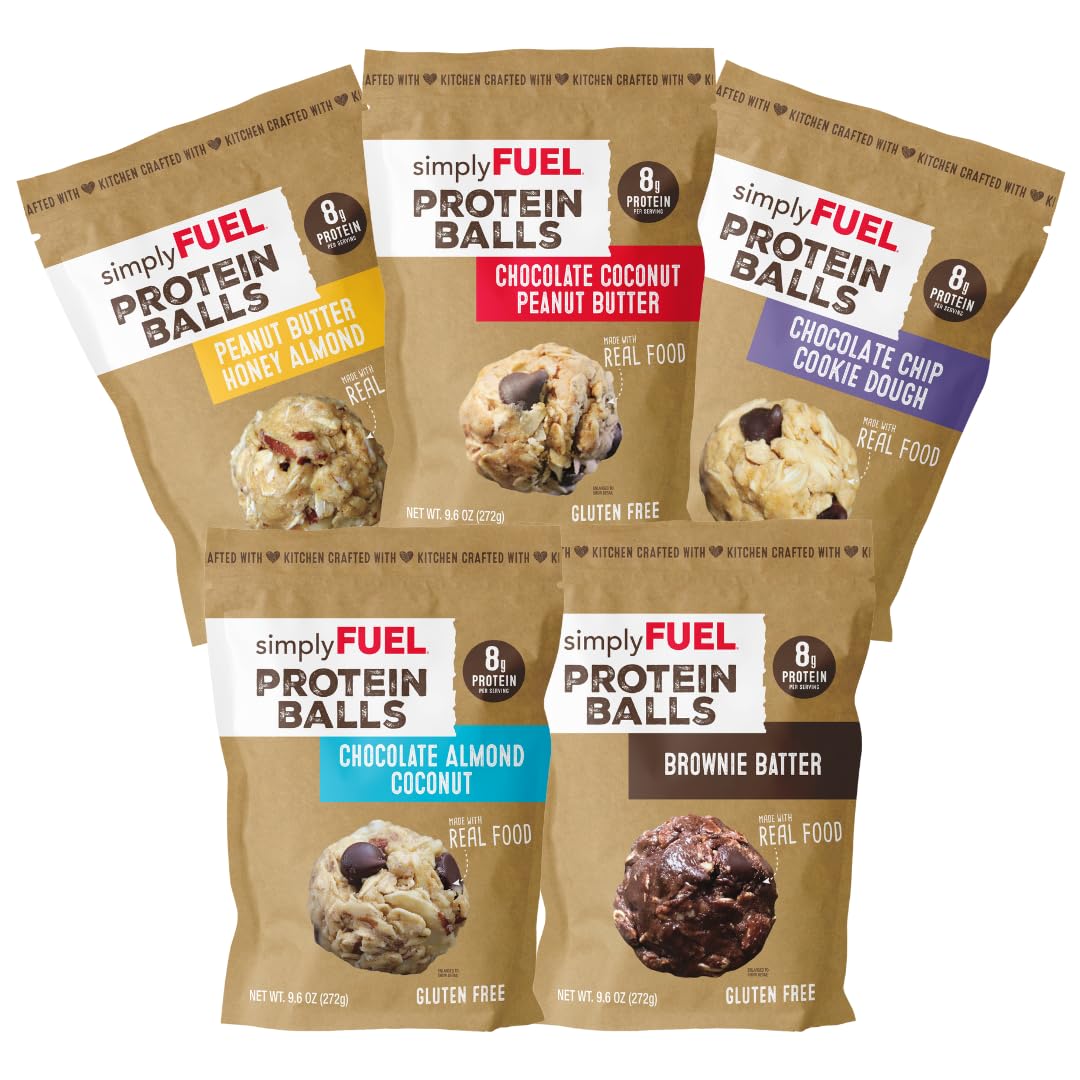 Whole-Food Protein Balls Variety Pack 8g Protein