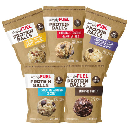 Whole-Food Protein Balls Variety Pack 8g Protein