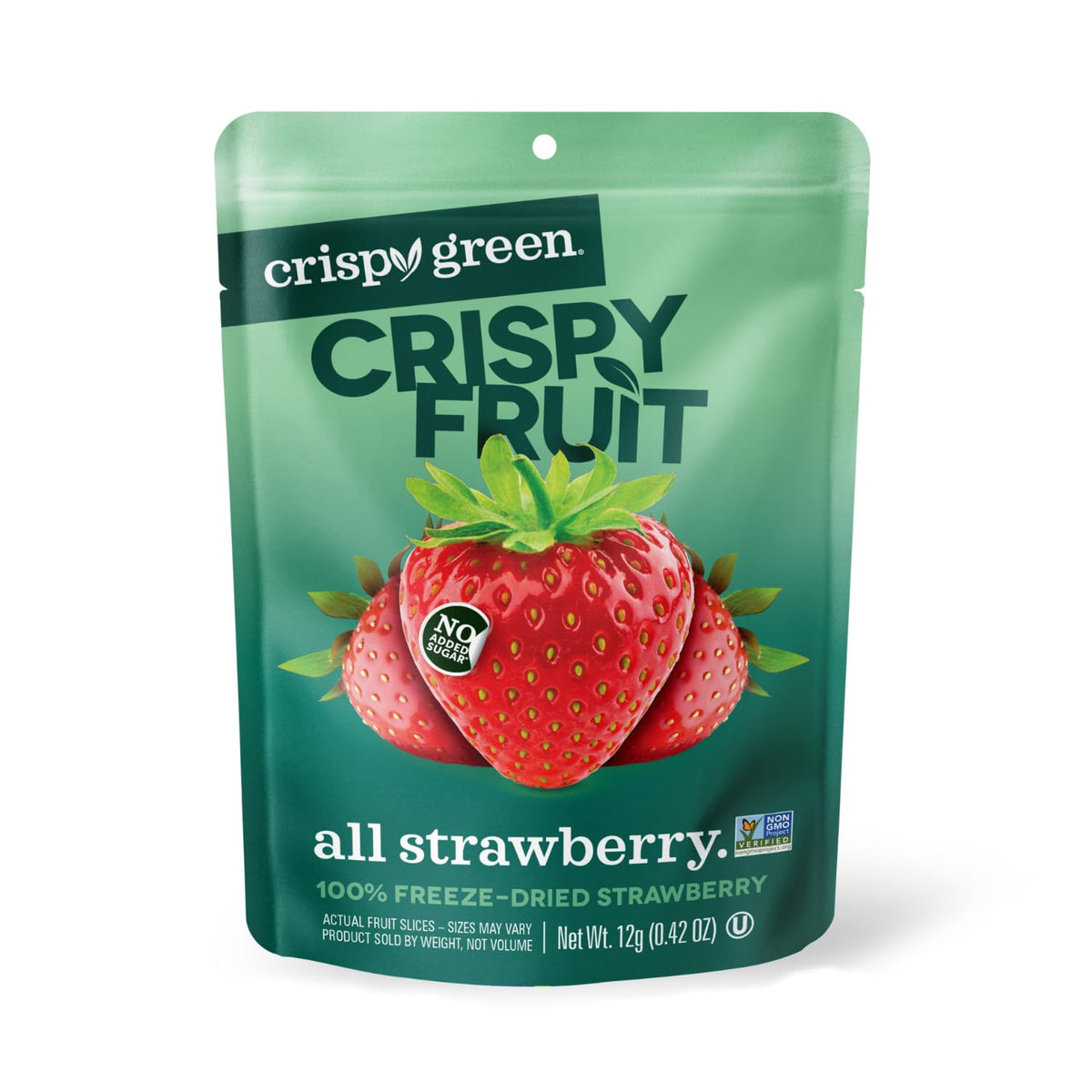 Crispy Green Natural Freeze-Dried Fruit, Single-Serve
