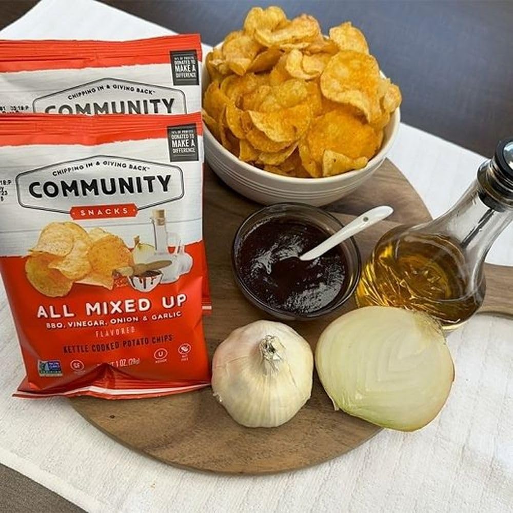 Small Batch Potato Chips Gluten-Free and Non-GMO