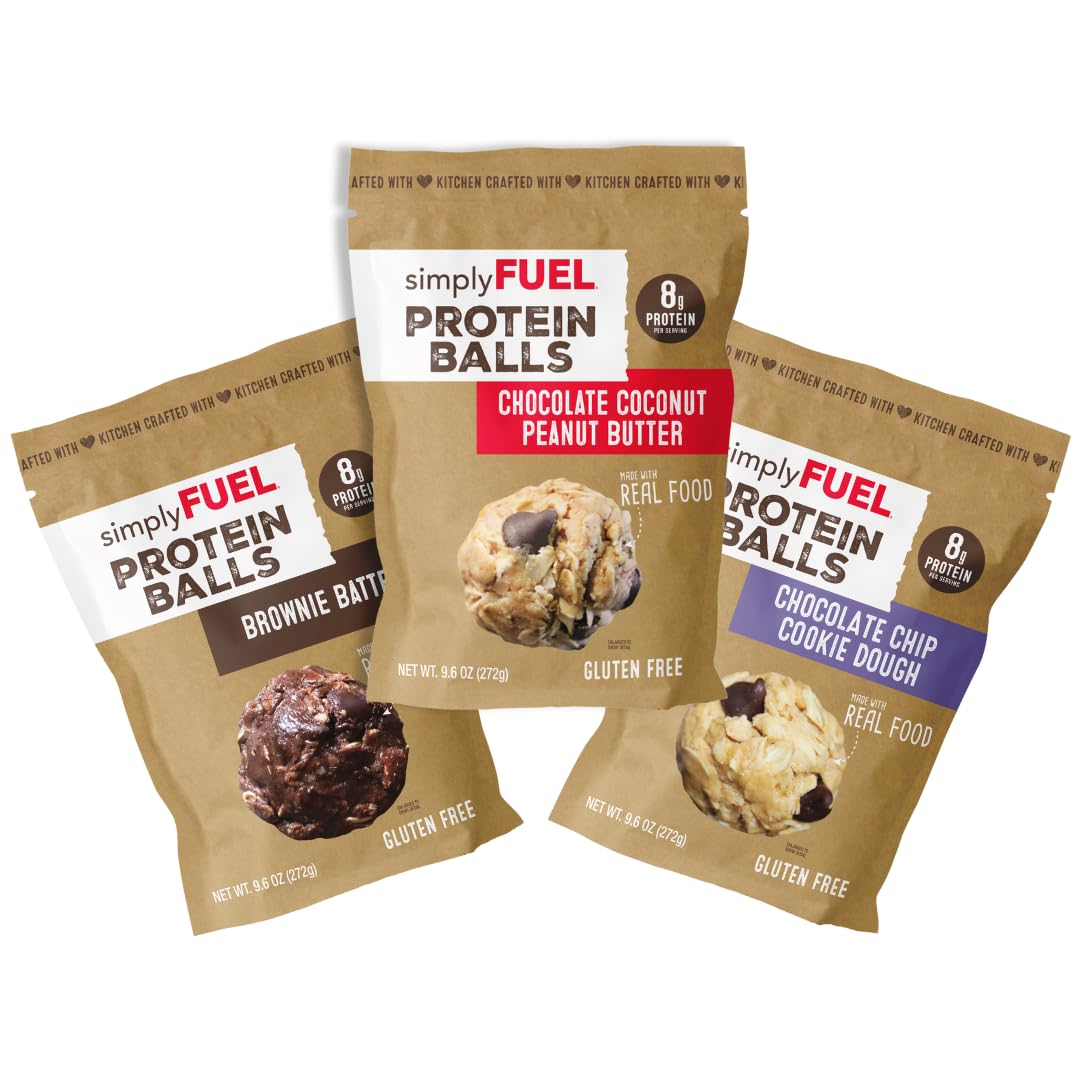 Whole-Food Protein Balls Variety Pack 8g Protein