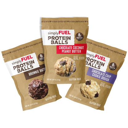 Whole-Food Protein Balls Variety Pack 8g Protein