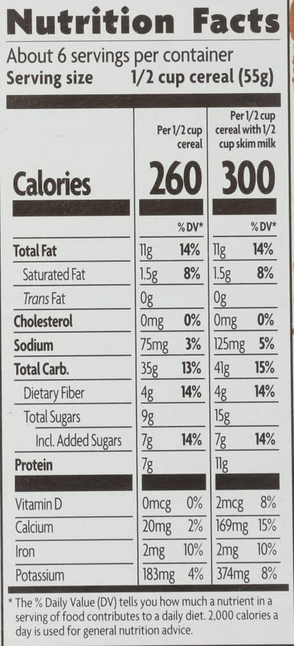 Nature's Path Peanut Butter Granola 48x 11.5 Oz