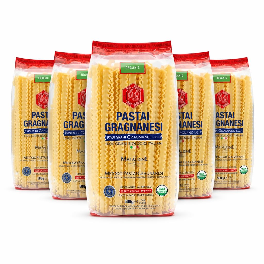 Mafaldine Italian Pasta, Organic Gragnano IGP
