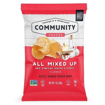 Small Batch Potato Chips Gluten-Free and Non-GMO