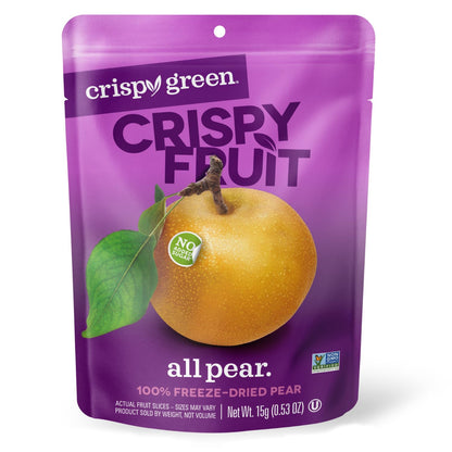 Crispy Green Natural Freeze-Dried Fruit, Single-Serve