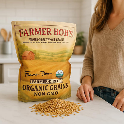 Organic Oats Whole Grain Breakfast Staple