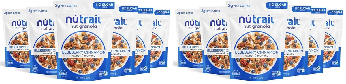 Blueberry Nut Granola Low-Carb Crunchy Blend