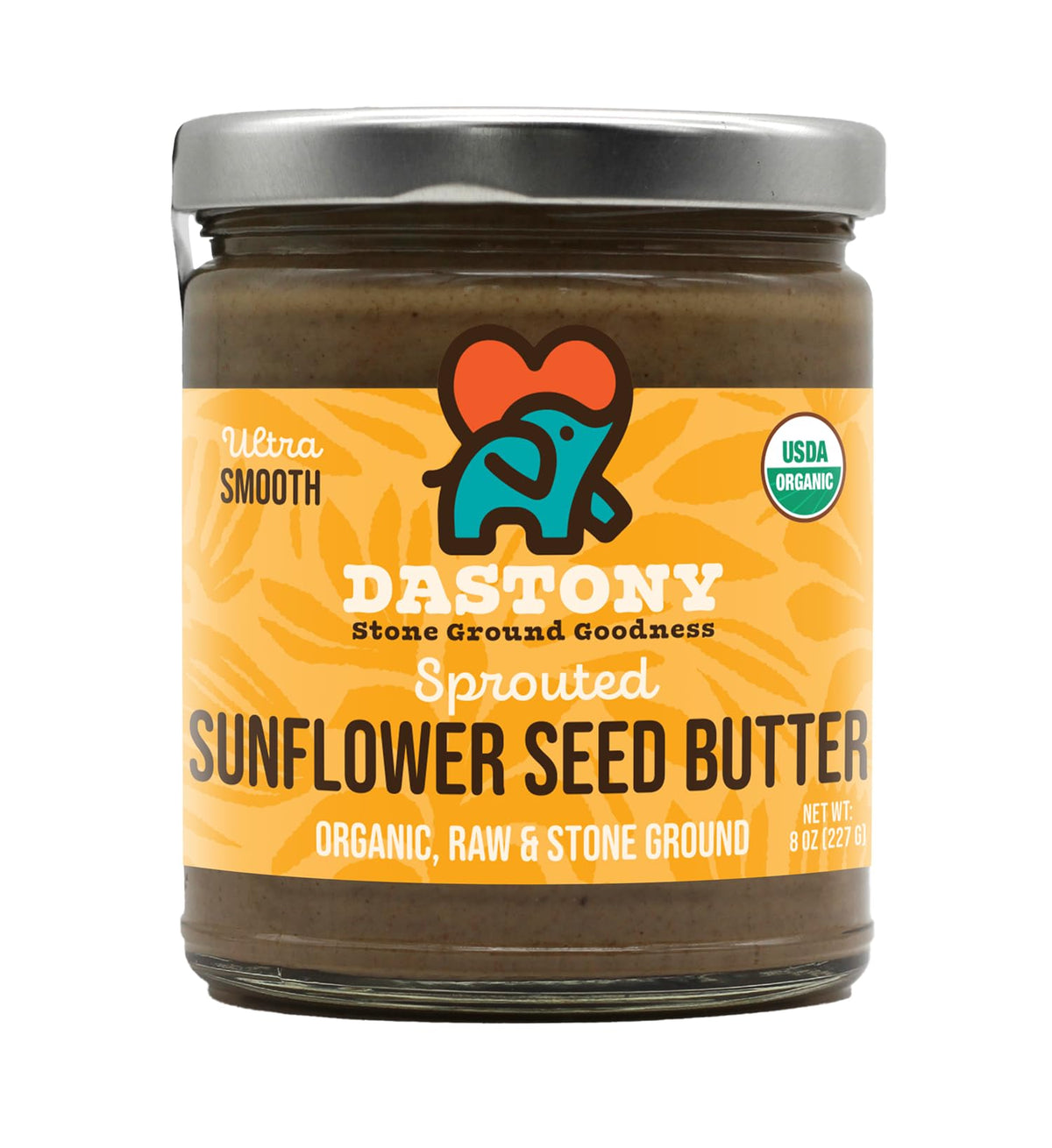 Sprouted Sunflower Seed Butter Organic and Creamy