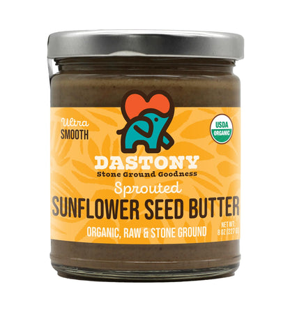 Sprouted Sunflower Seed Butter Organic and Creamy
