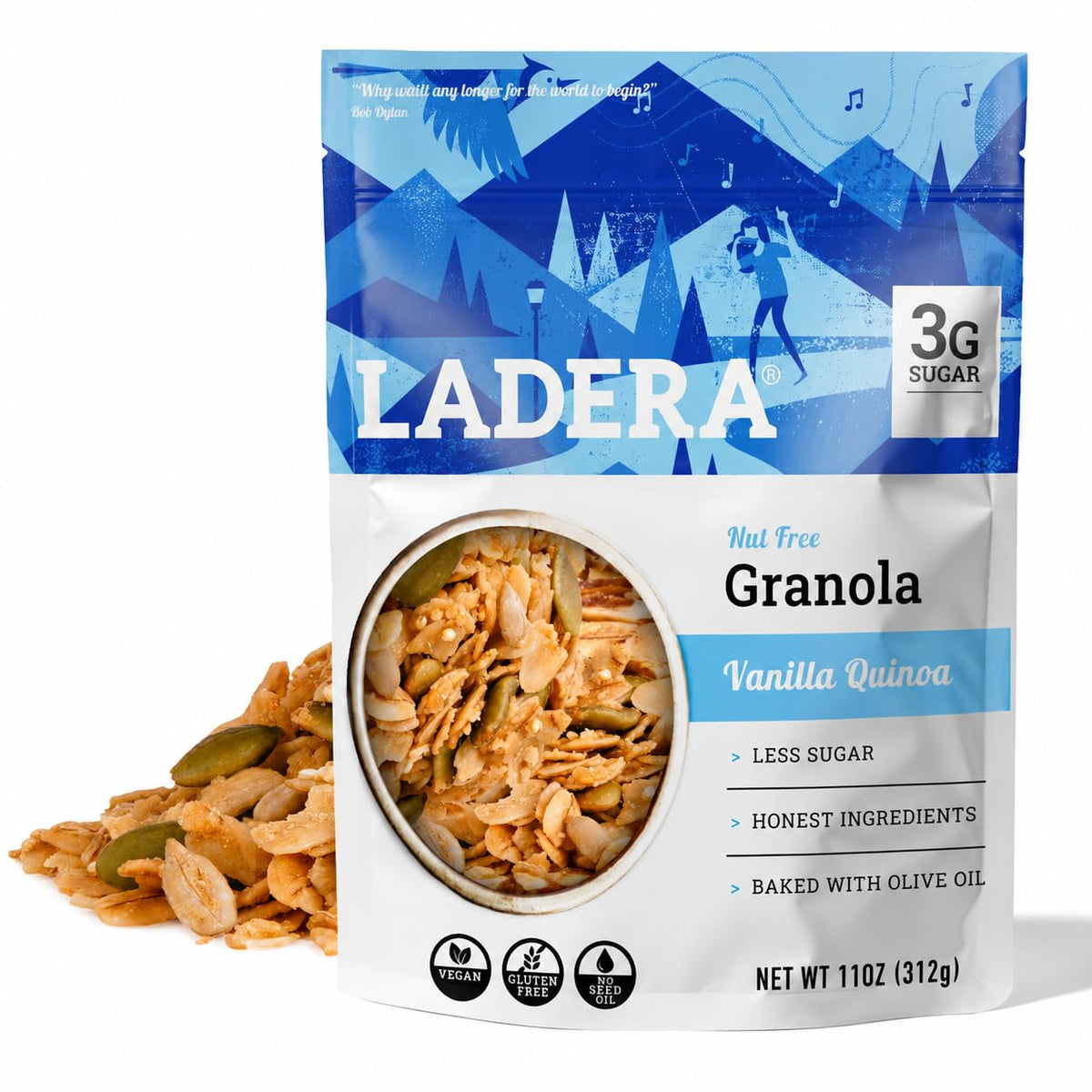 Vanilla Almond Butter Granola Grain-Free Keto