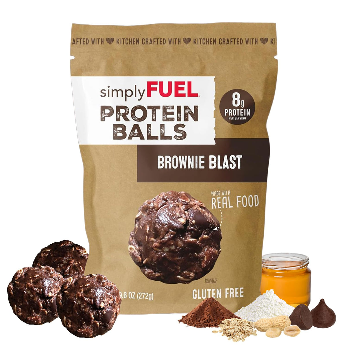 Whole-Food Protein Balls Variety Pack 8g Protein