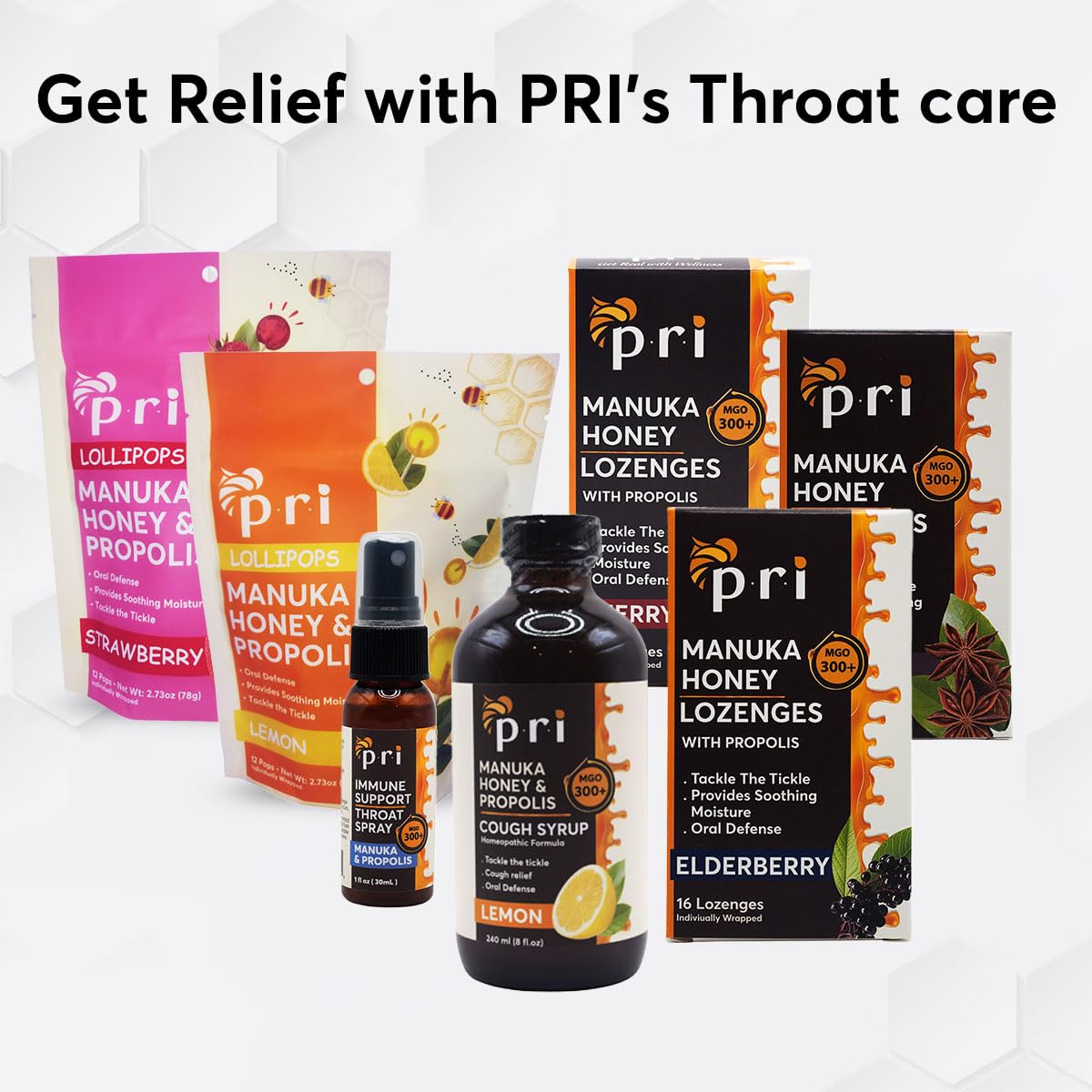Natural Cough Syrup with Manuka Honey and Propolis