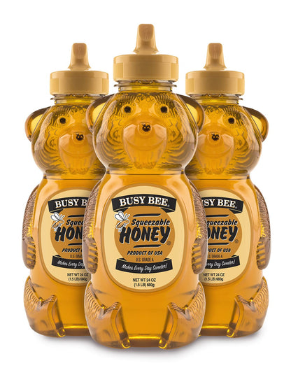 Grade A Filtered Honey 24 Oz Three-Pack