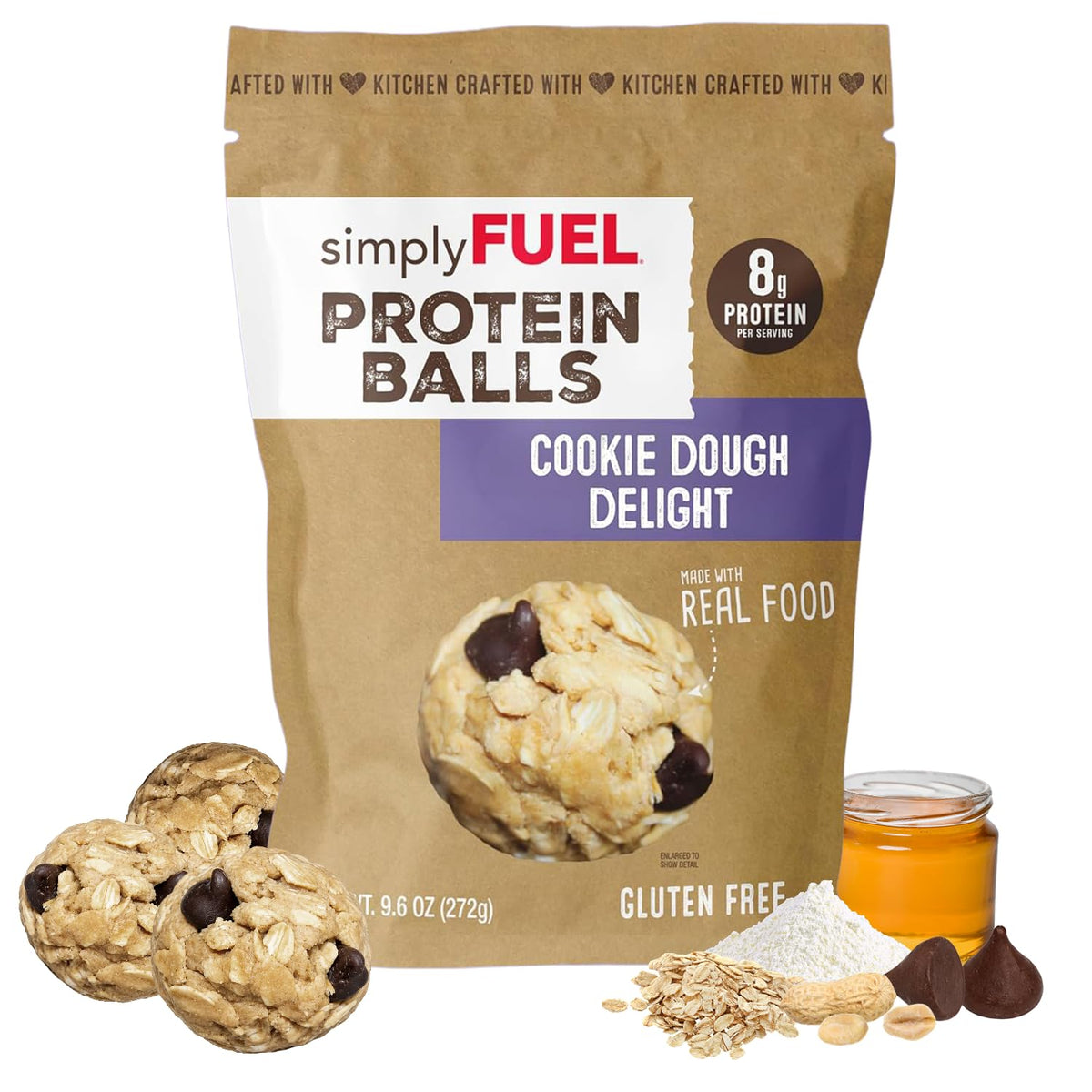 Whole-Food Protein Balls Variety Pack 8g Protein