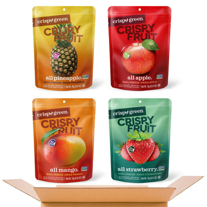 Crispy Green Natural Freeze-Dried Fruit, Single-Serve
