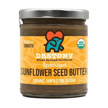 Sprouted Sunflower Seed Butter Organic and Creamy