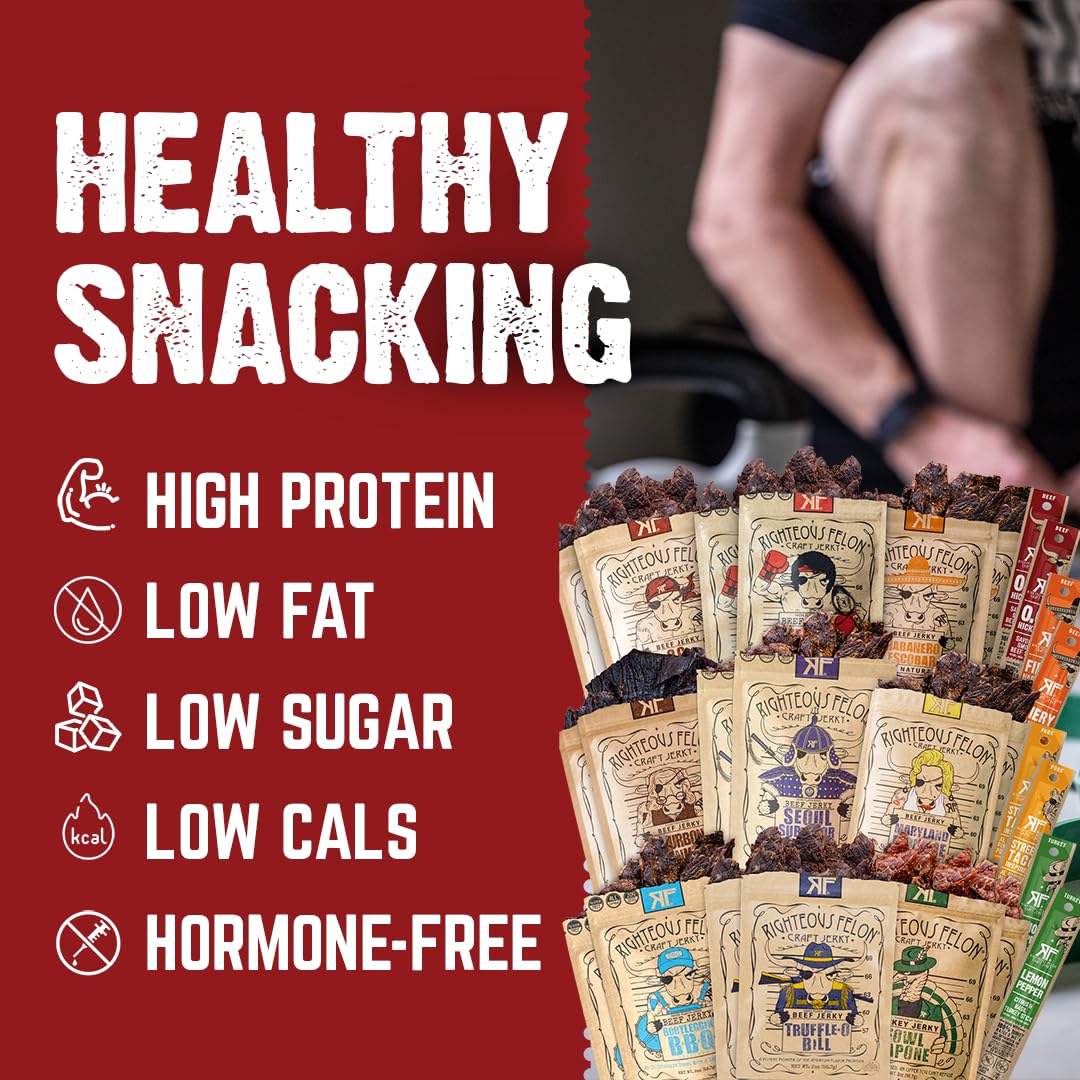 Beef Jerky High Protein Gluten-Free Snack