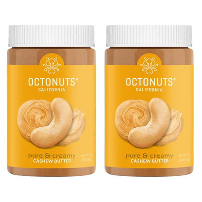 Chocolate Cashew Butter Smooth Vegan Nut Spread