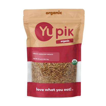 Organic Oat Groats Whole Grain Pantry Staple