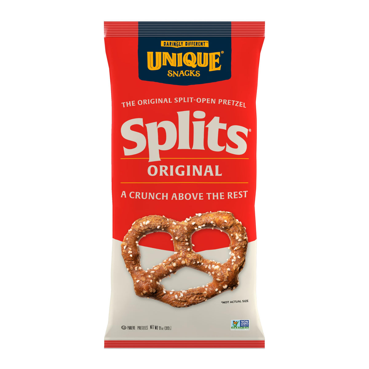 Homestyle Split Pretzels Non-GMO Classic Baked Snack