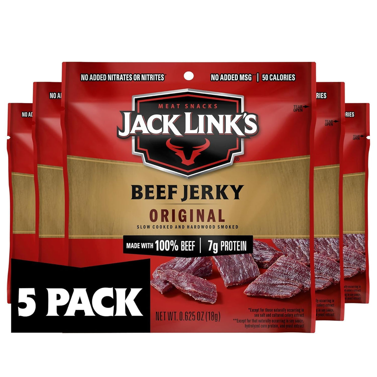Teriyaki Beef Jerky Savory High-Protein Snack