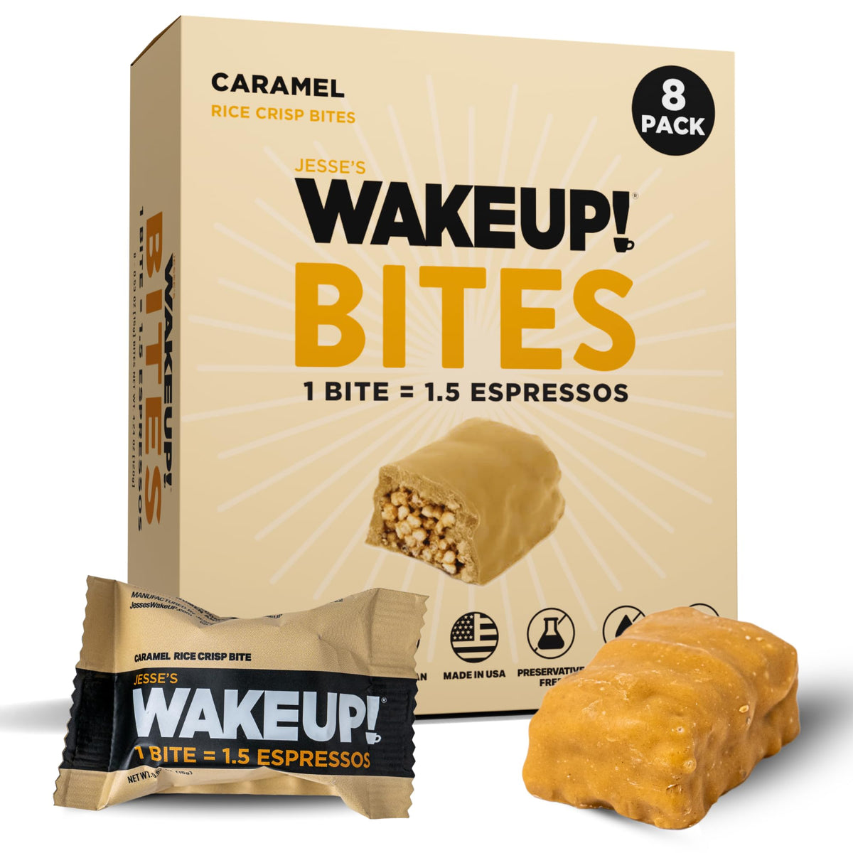 Caffeinated Energy Bars and Bites