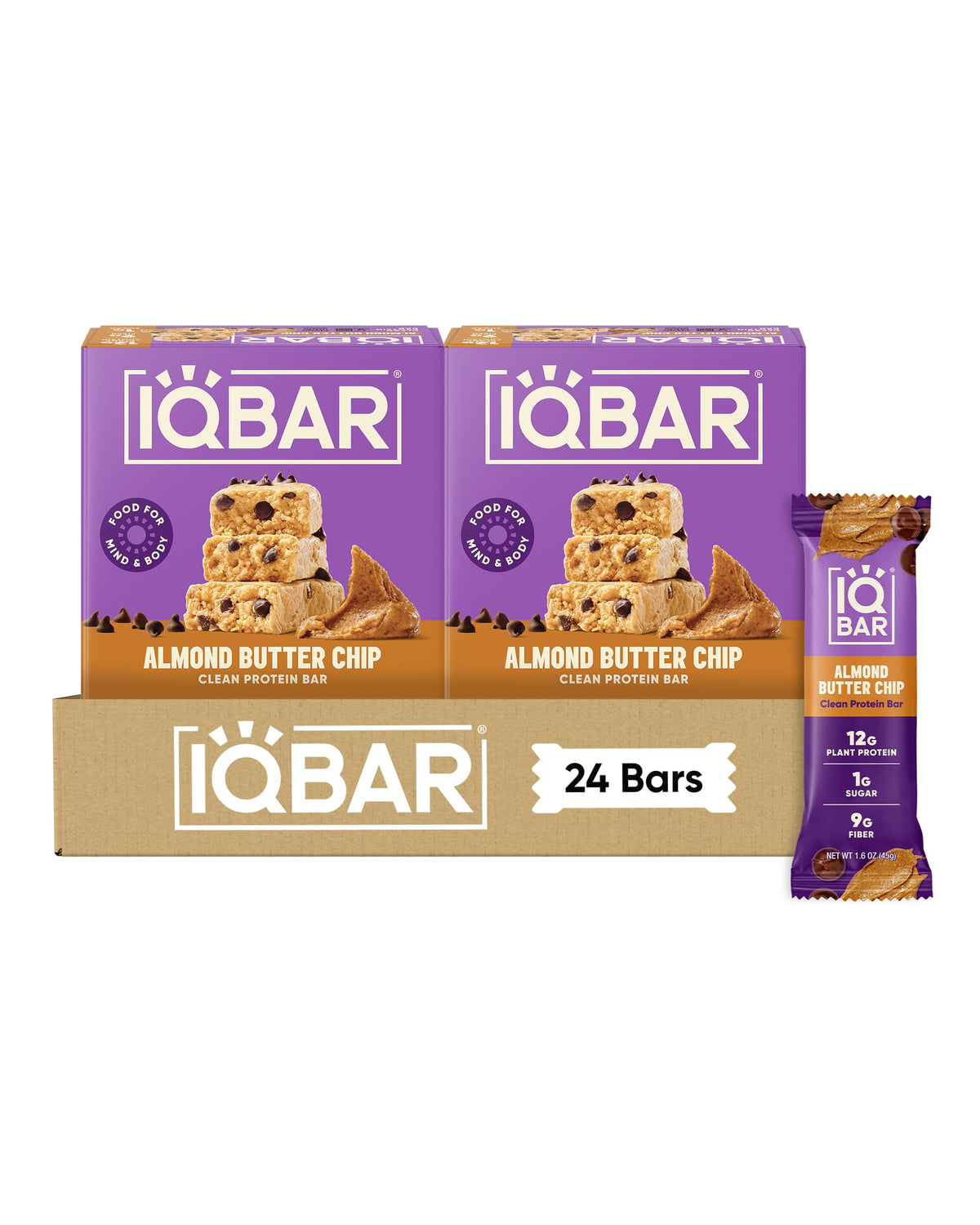 Plant Protein Bars Low-Carb High-Fiber Snack