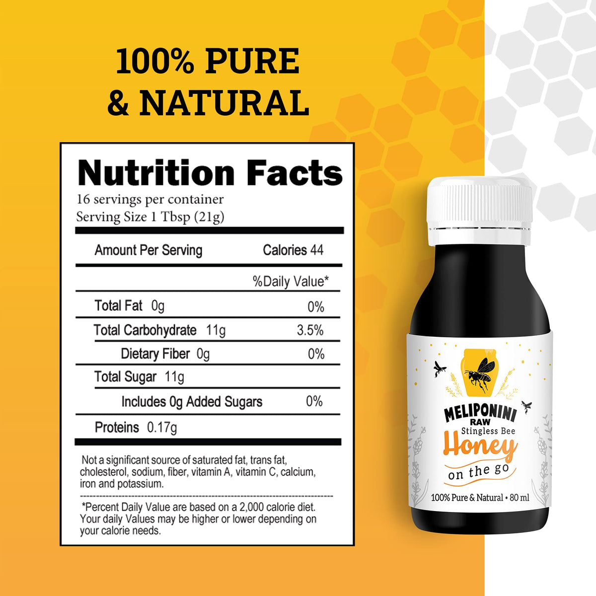 Raw Stingless Bee Honey Sweet and Tangy Flavor