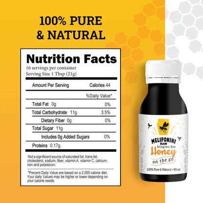 Raw Stingless Bee Honey Sweet and Tangy Flavor