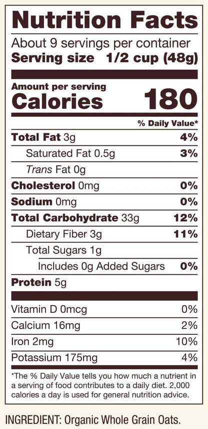 Bob's Red Mill Gluten Free Steel Cut Oats