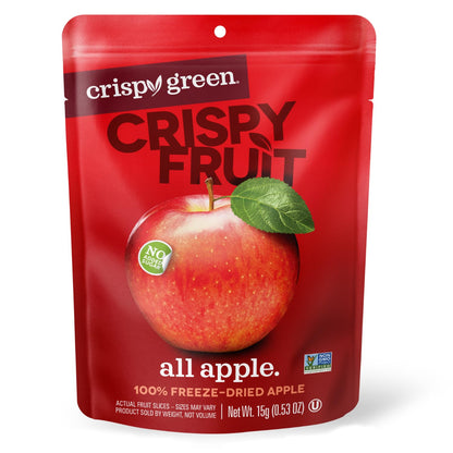 Crispy Green Natural Freeze-Dried Fruit, Single-Serve