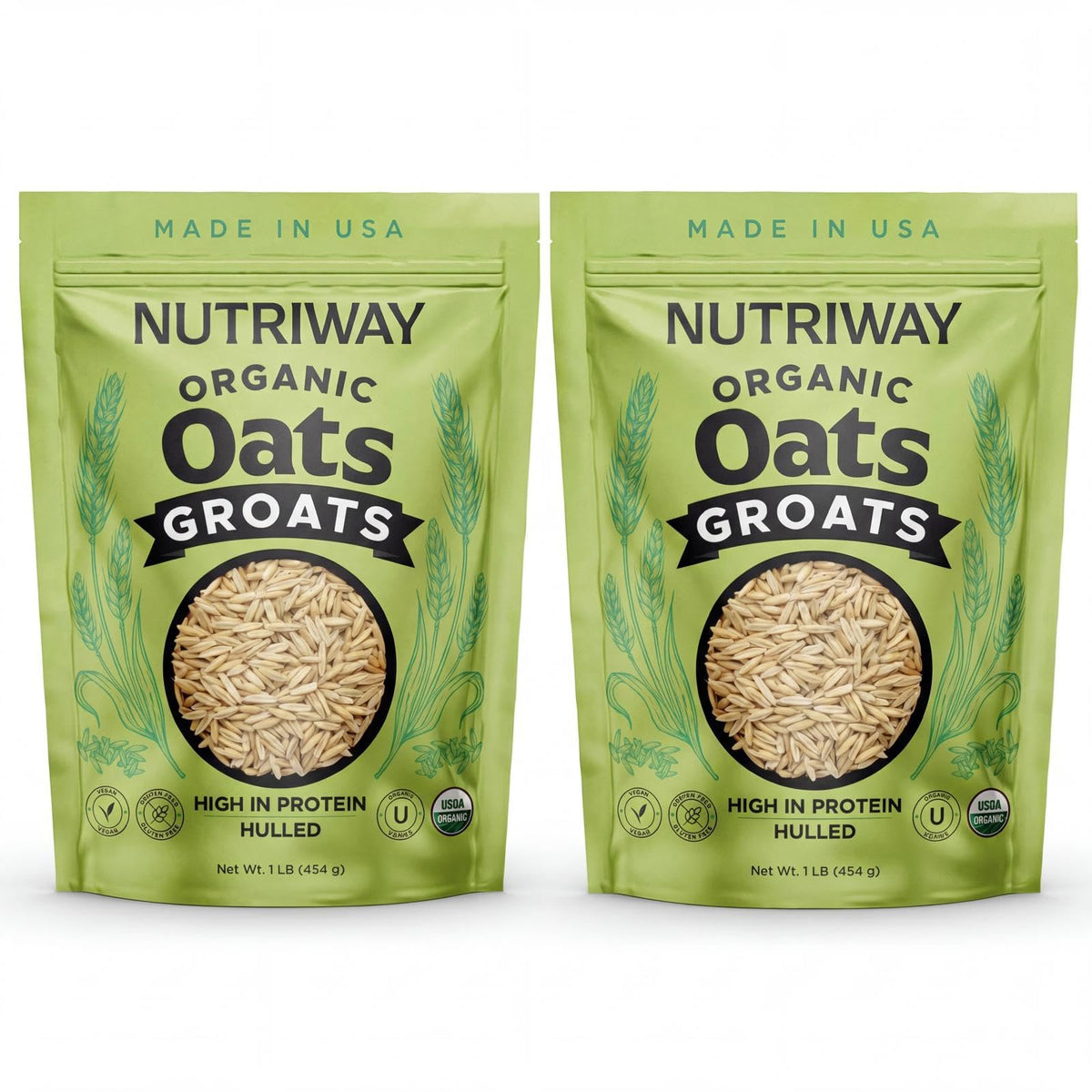 Organic Oat Groats High-Protein Whole Grain Oats