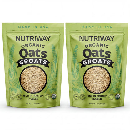 Organic Oat Groats High-Protein Whole Grain Oats