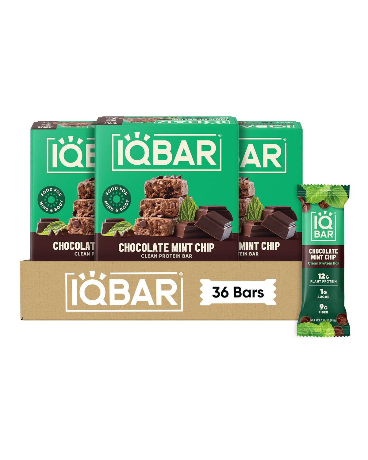 Plant Protein Bars Low-Carb High-Fiber Snack