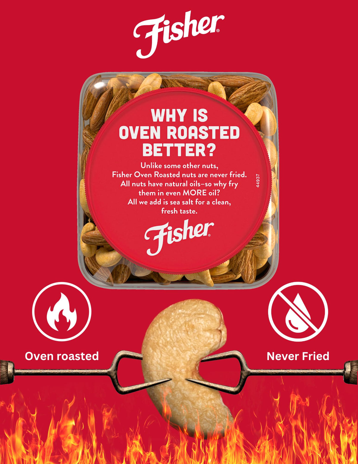 Fisher Snack Fisher Snack ORNF Nut Variety
