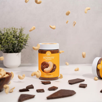 Chocolate Cashew Butter Smooth Vegan Nut Spread